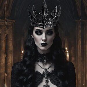 Evil Queen Crown Headband